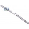 Sterling Silver Hollow Franco Mens Chain 7 mm 24 28 30 inch