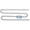 925 Sterling Silver Mens Bismark Chain 4 mm 16 18 20 22 26 inch
