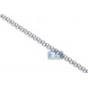 925 Sterling Silver Mens Bismark Chain 4 mm 16 18 20 22 26 inch