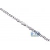 925 Sterling Silver Mens Bismark Chain 4 mm 16 18 20 22 26 inch