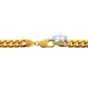 10K Yellow Gold Hollow Miami Cuban Link Mens Chain 7.5 mm