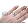 14K White Gold 0.40 ct Diamond Antique Patterned Womens Ring
