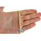 Solid 10K Yellow Gold Miami Cuban Link Mens Chain 6 mm