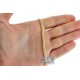 Solid 10K Yellow Gold Miami Cuban Link Mens Chain 4 mm