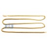 Real 10K Yellow Gold Solid Miami Cuban Link Mens Chain 4 mm