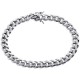 Solid 10K White Gold Miami Cuban Mens Bracelet 9 mm 9 Inch