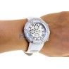 Mens Diamond White Watch Aqua Master El Russo 5.35 Carat