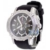 Mens Diamond Black Dial Watch Aqua Master Nicky Jam 5.00 ct