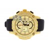 Mens Diamond Yellow Gold Watch Aqua Master Nicky Jam 5.00 ct