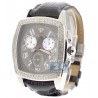 Mens Diamond Watch Aqua Master Classic 1.50 ct Gray Dial