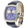 Mens Diamond Watch Aqua Master Classic 1.50 ct Blue Dial