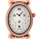Aqua Master Oval 1.00 ct Diamond Womens Rose Watch