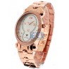 Aqua Master Oval 1.00 ct Diamond Womens Rose Watch
