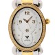 Aqua Master Oval 1.00 ct Diamond Womens Yellow Steel Watch