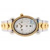 Aqua Master Oval 1.00 ct Diamond Womens Yellow Steel Watch
