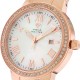Aqua Master Round 0.70 ct Diamond Womens Rose Watch
