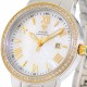 Aqua Master Round 0.70 ct Diamond Womens Two Tone Watch