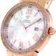 Aqua Master Round 1.30 ct Diamond Mens Rose Gold Watch