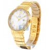 Mens Diamond Yellow Gold Watch Aqua Master Round 1.30 Carat