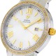 Aqua Master Round 1.30 ct Diamond Mens Two Tone Watch