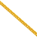 14K Yellow Gold Wheat Link Mens Chain 1 mm 24 Inches