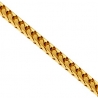 Italian 10K Yellow Gold Solid Franco Mens Chain 1.5 mm