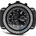 Joe Rodeo Junior 4.75 ct Diamond Mens Black Watch JJU80
