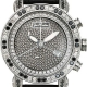 Mens Diamond Watch Joe Rodeo Classic JCL76 3.50 ct Black Leather