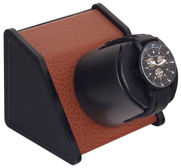 最大90％オフ！ VOLTA 31-560011 Belleview Collection Single Rustic Brown Watch Winder