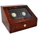 Orbita Siena 2 Programmable Watch Winder W13020 Burl Wood