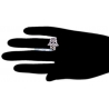 18K Rose Gold 0.58 ct Diamond Hamsa Hand Womens Ring