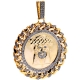10K Yellow Gold 2.75 ct Diamond Jesus Christ Mens Pendant
