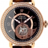 Mens Diamond Automatic Rose Gold Watch Aqua Master 2.25 ct