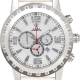 Aqua Master Jumbo 0.24 ct Diamond Mens White Dial Watch