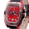 Aqua Master Aluminium 0.50 ct Diamond Mens Red Watch