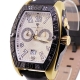 Aqua Master Aluminium 0.50 ct Diamond Mens Yellow Watch