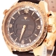 Aqua Master Digital 0.75 ct Diamond Mens Rose Watch