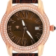 Aqua Master Slim 1.85 ct Diamond Mens Rose Gold Watch