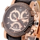 Aqua Master Automatic 3.50 ct Diamond Mens Rose Gold Watch