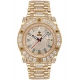 Aqua Master Magnum 17.00 ct Iced Out Diamond Mens Yellow Watch