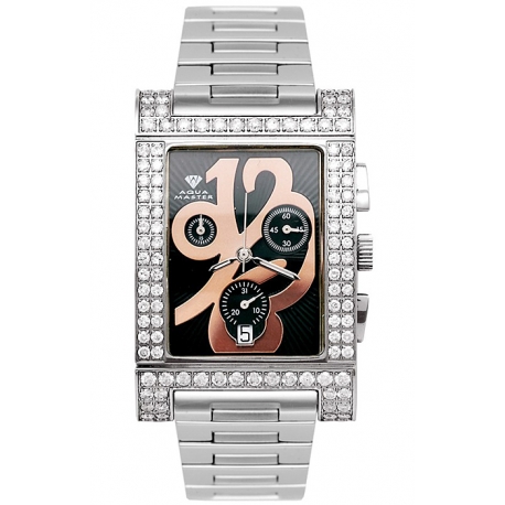 Aqua Master Cabarnet 3.75 ct Diamond Womens Bracelet Watch
