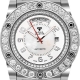 Aqua Master Magnum 7.65 ct Diamond Mens White Dial Watch