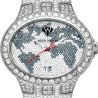 Aqua Master Black World 6.50 ct Diamond Mens Watch