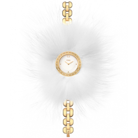 Fendi My Way Diamond 36 mm Womens Gold Watch F351434000B0
