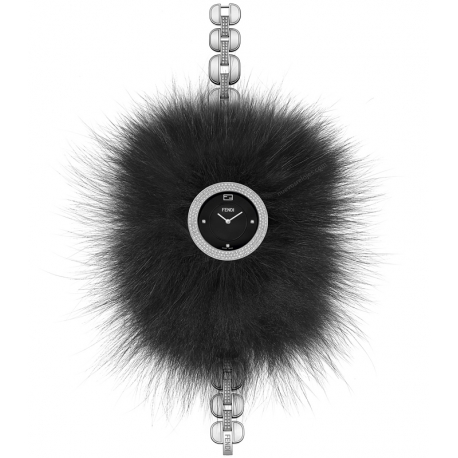 Fendi My Way Diamond 36 mm Womens Black Watch F351031000R1