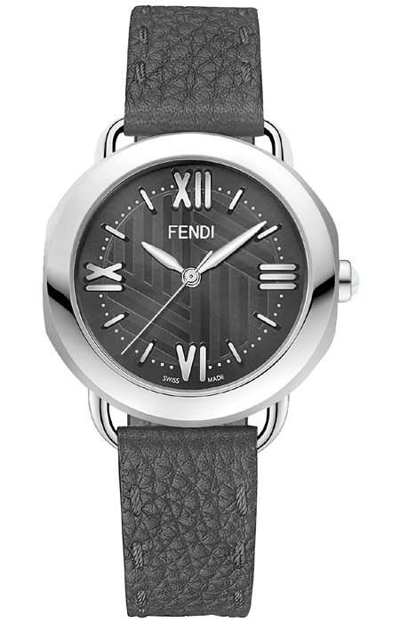 fendi women's selleria leather watch