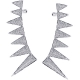 18K White Gold 2.41 ct Diamond Spike Womens Ear Crawlers