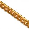 Mens Miami Cuban Link Chain Solid 10K Yellow Gold 9mm 30"