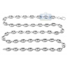 Sterling Silver Puff Mariner Mens Chain 8 mm 24 26 30 36 inch