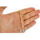 Italian 14K Yellow Gold Byzantine Mens Chain 2.5 mm
